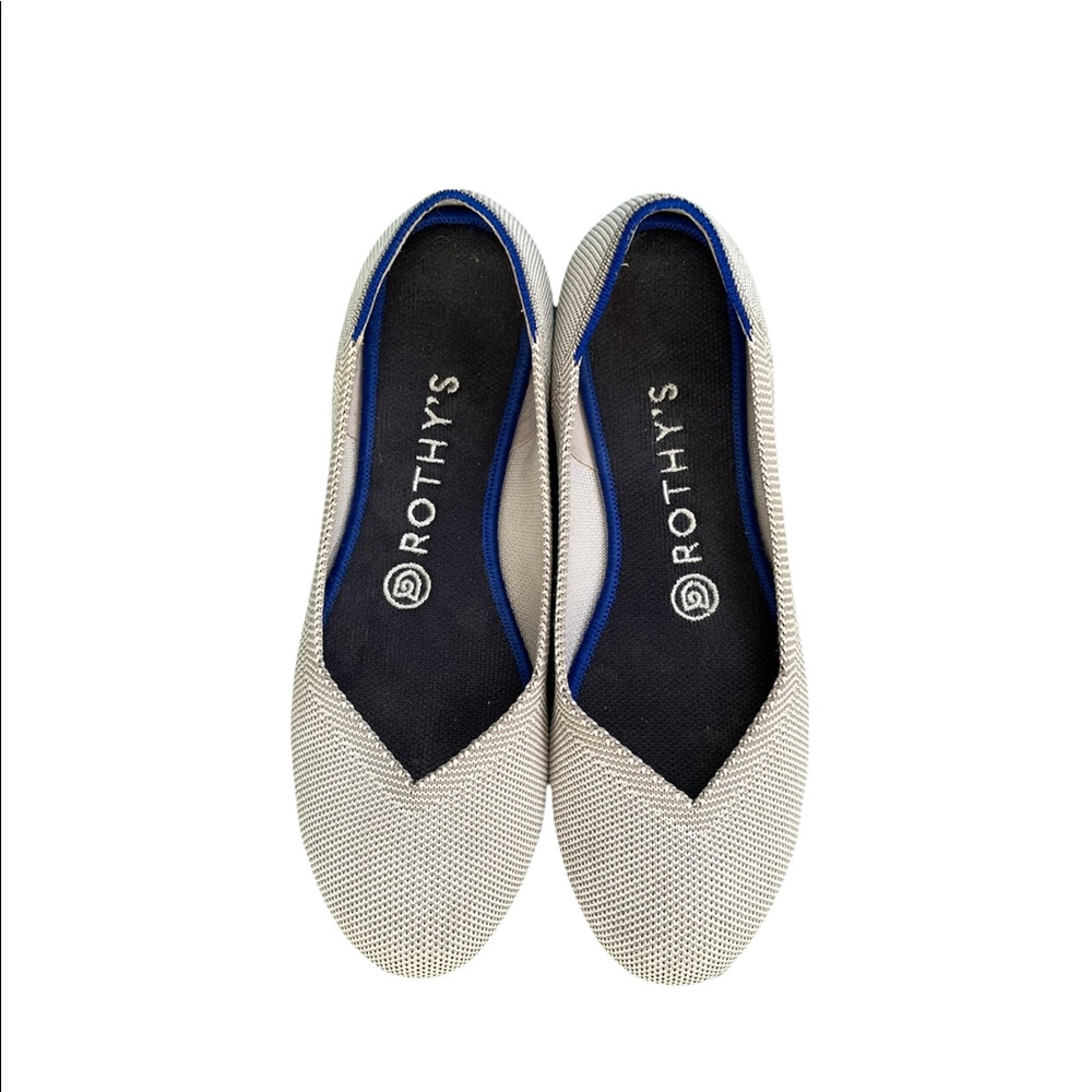 Rothy's Women's Beige Ballet Flats